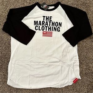 The Marathon Clothing Raglan Tee Shirt XXL